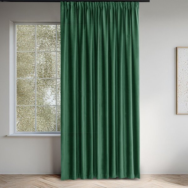 Зелена затъмняваща завеса 140x175 cm Velto – Filumi