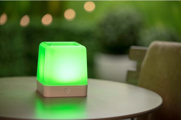Grundig - LED RGB Соларна лампа LED/3,7V