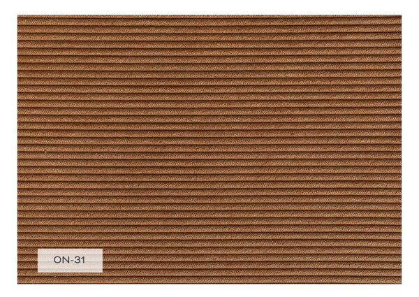 Оранжево/кафяво кресло от рипсено кадифе Lofty Lilly – Miuform