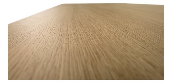 Сгъваема трапезна маса с допълнителна плоча от дъб 90x180 cm Curved – Woodman