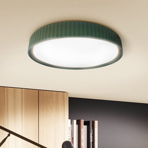 Brilagi - LED плафон LUCIA LED/24W/230V, Ø 31 см, зелен