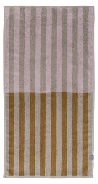 Кафяво-бежова кърпа от органичен памук 50x90 cm Disorder - Mette Ditmer Denmark