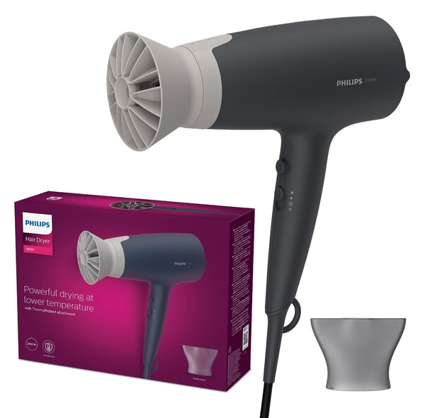 PHILIPS Hair dryer 2100W DC motor ThermoProtect