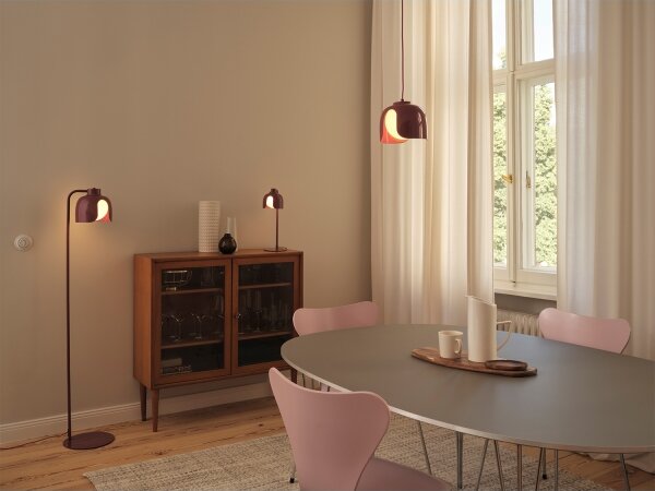 Osram - Настолна лампа DECOR COROLLE 1xG9/20W/230V червена