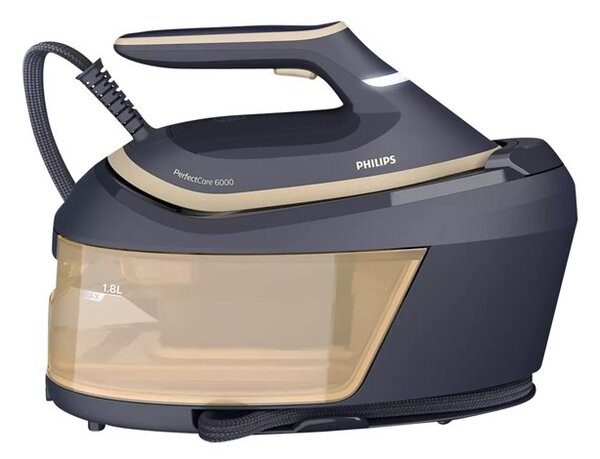 PHILIPS System iron PerfectCare 7000 series 8 bar OOptimalTEMP 130g/min steam rate 600g steam boost 1.8l dettachable water tank