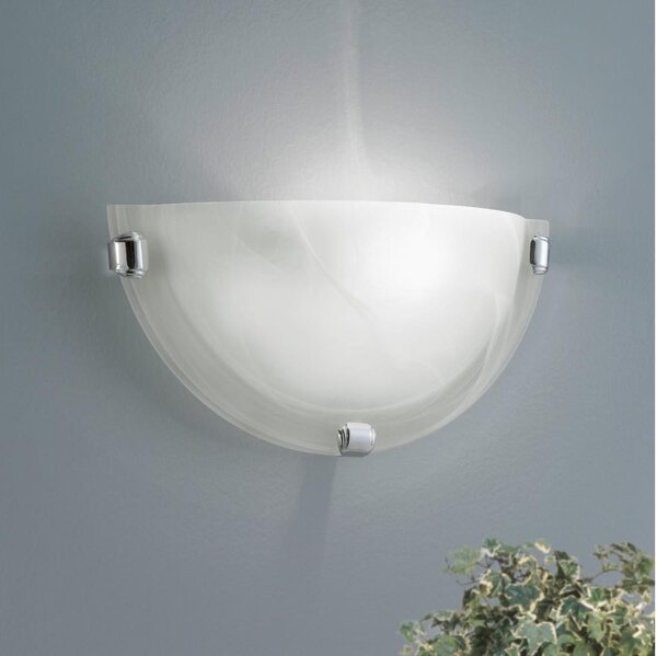 Eglo 7188 - Стенен аплик SALOME 1xE27/60W/230V, алабастрово стъкло