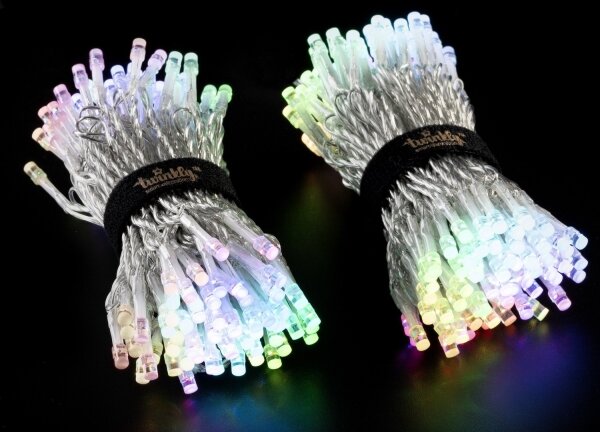 Twinkly TWS250SPP-TEU - LED RGBW външен гирлянд 250 LED диода 23,5m IP44 Wi-Fi