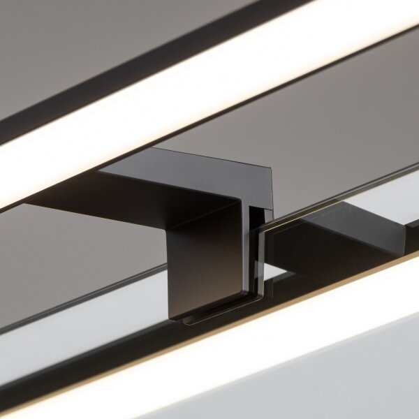 Brilagi - LED Осветително тяло за огледало за баня VESTRA LED/15W/230V 80 cm IP44 черно