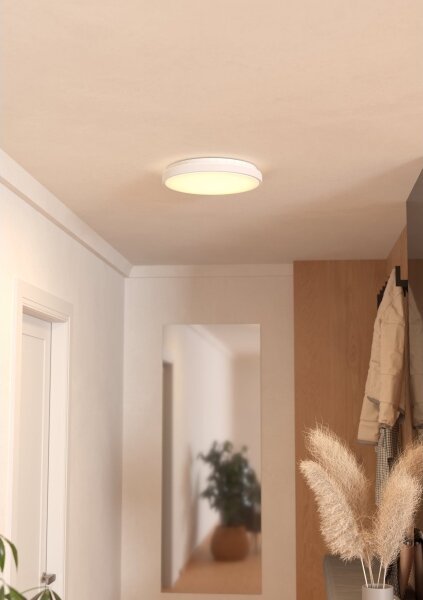 Eglo 300689 -LED RGBW димируемо таванно осветително тяло MONTARELLINO-Z LED/18,5W/230V бяло + дистанционно управление