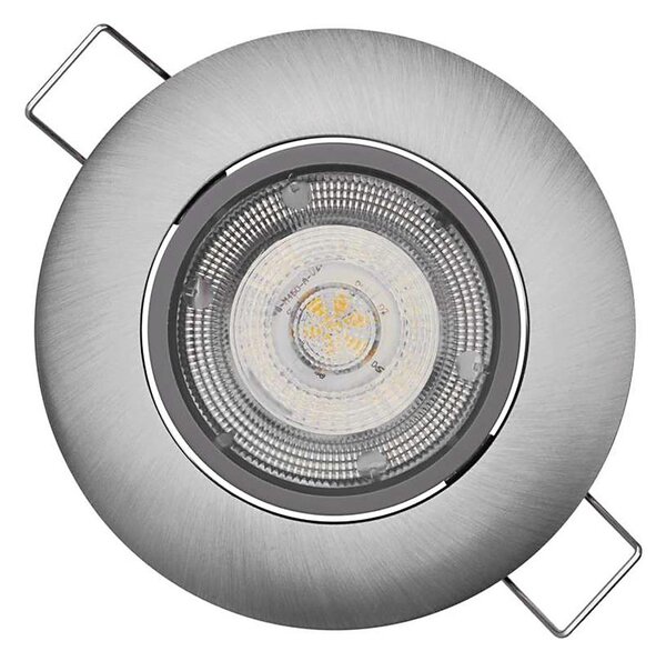 Вградено LED осветително тяло EXCLUSIVE LED/5W/230V 4000 K сребристо