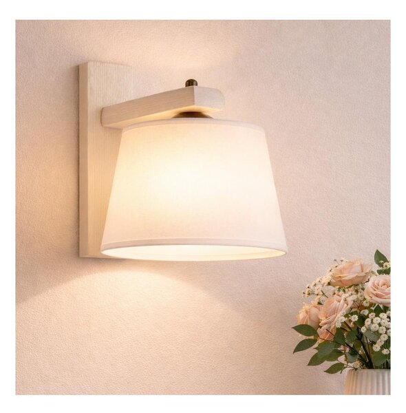 Аплик AIDA 1xE27/60W/230V дъб