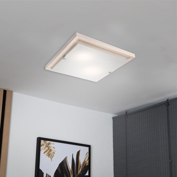 Плафон 1xE27/60W/230V за таванен монтаж