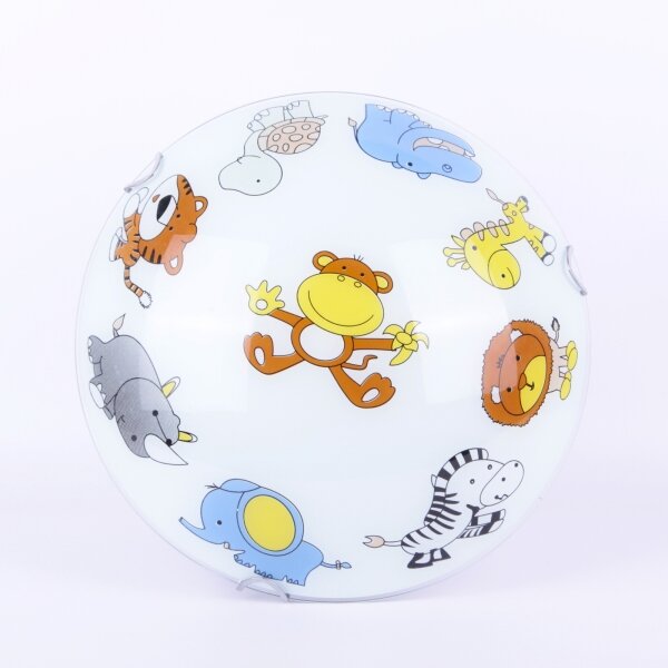 Globo 40607 - Детска плафониера KIDDY 2xE27ILLU/60W/230V