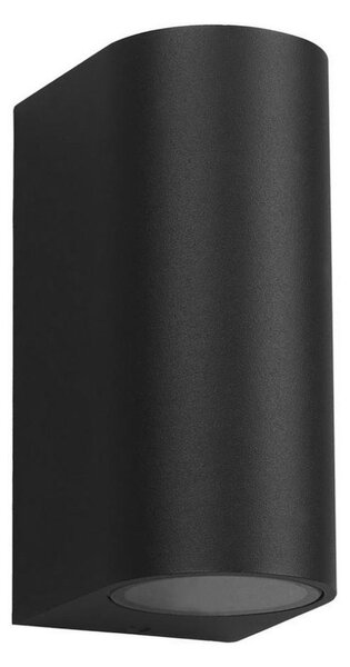 Екстериорен аплик OVALIS 2xGU10/35W/230V IP44 черен