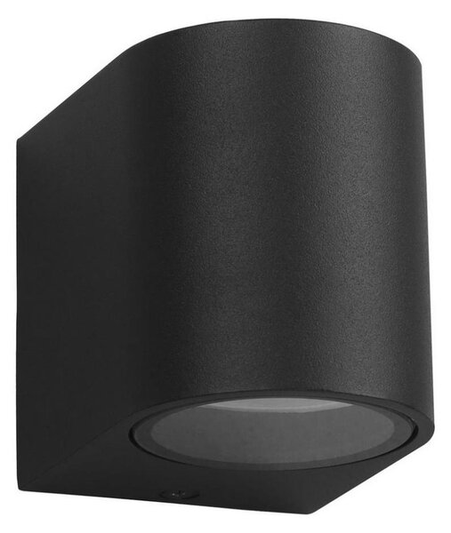 Екстериорен аплик OVALIS 1xGU10/35W/230V IP44 черен