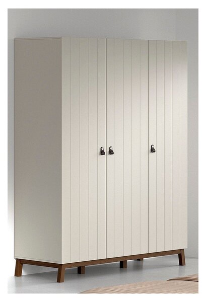 Бежов детски гардероб 149x196x58 cm Sezane – Vipack