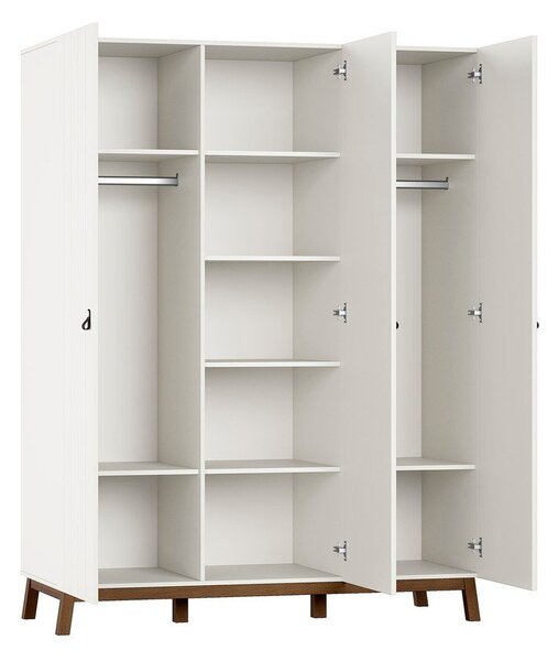 Бежов детски гардероб 149x196x58 cm Sezane – Vipack