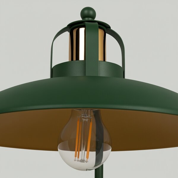 Brilagi - LED Настолна лампа FLAMENGO 1xE27/60W/230V зелен