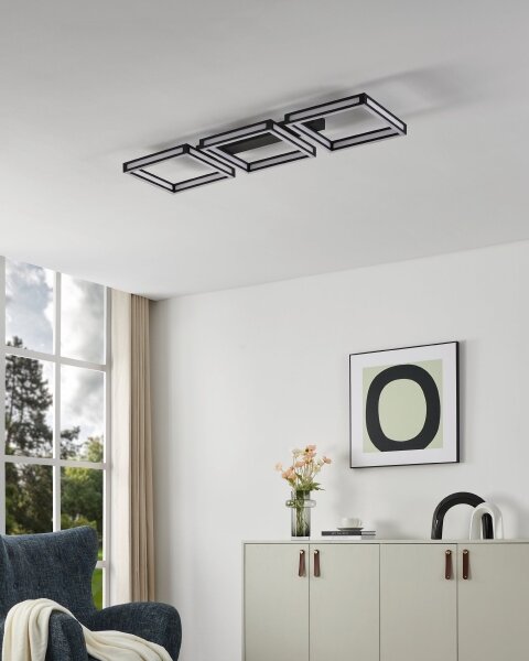 Eglo 99789 - LED Лампа ALTAFLOR 3xLED/11,2W/230V черна
