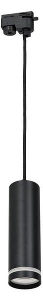 Висящ полилей за релсова система PIPE 1xGU10/25W/230V черен