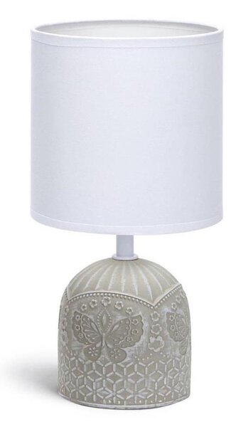 Aigostar - Настолна лампа 1xE14/40W/230V бежов/бял