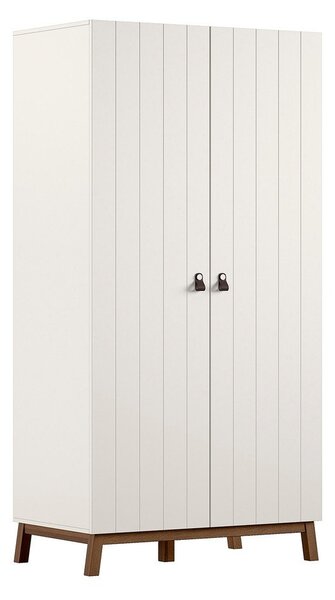 Бежов детски гардероб 99x196x58 cm Sezane – Vipack