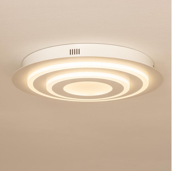 Wofi 9464.01.06.9000 - LED таванно осветително тяло FLYNN LED/25W/230V Ø 60 см бяло