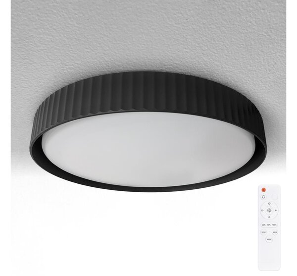 Brilagi - Димируема LED таванна лампа LUCIA LED/48W/230V Ø 41 cm черна+ДУ