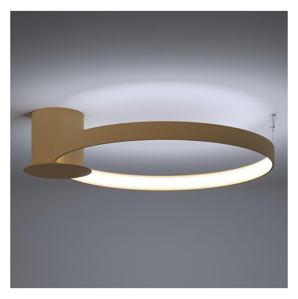 Thoro TH.223 - LED таванно осветително тяло RIO LED/30W/230V CRI 98 4000K Ø 55 cm златисто