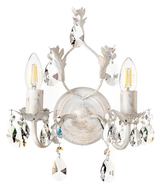 ONLI - Аплик TERESA 2xE14/6W/230V бял