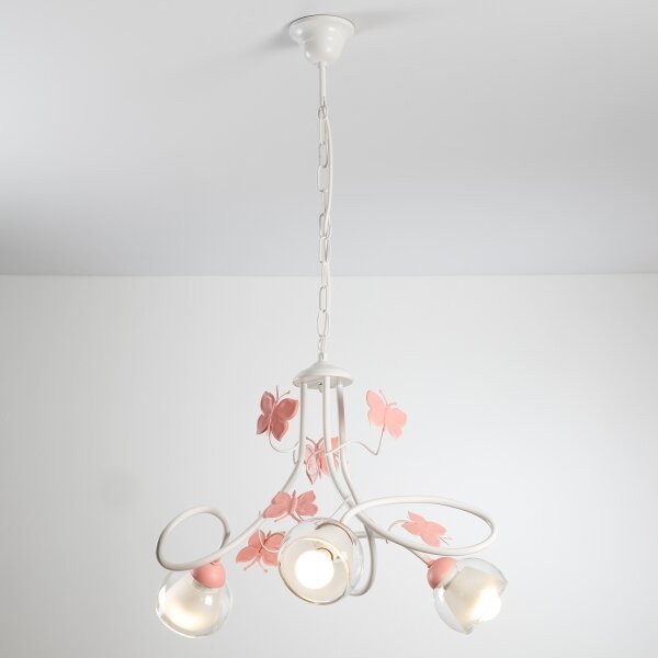 ONLI - Детски полилей BUTTERFLY 3xE14/6W/230V