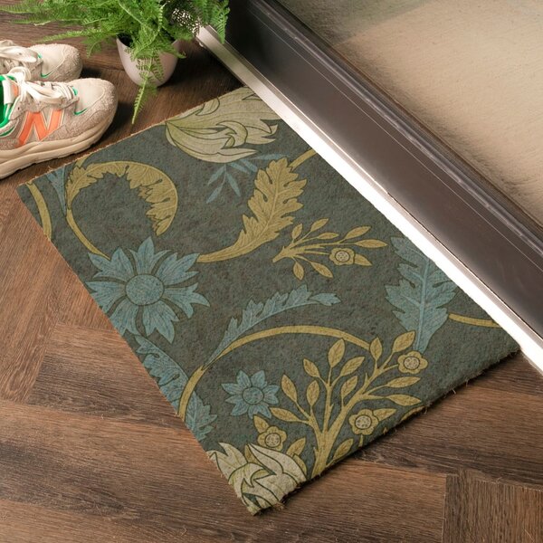 Изтривалка от кокосови влакна 40x60 cm William Morris – Artsy Doormats