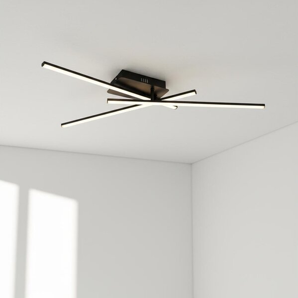 Brilagi - LED таванно осветително тяло STRIPES LED/30W/230V черно