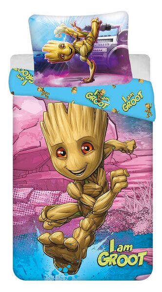 Единично памучно детско спално бельо 140x200 cm Groot – Jerry Fabrics