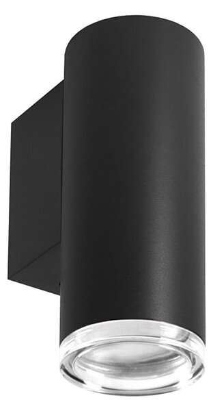 Стенен спот за баня TURYN 1xGU10/10W/230V IP44 черен