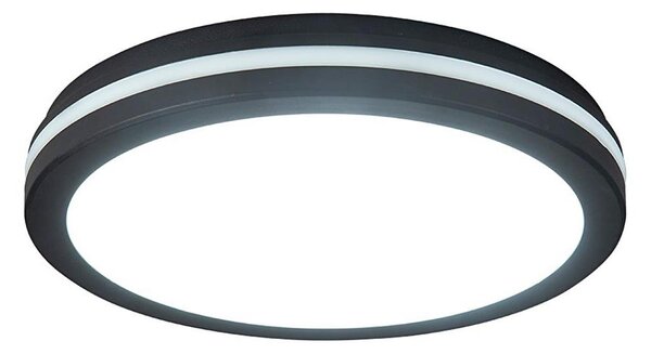 Prezent 70334 - LED димируемо външно таванно осветително тяло GARDEN LED/20W/230V IP65 черно