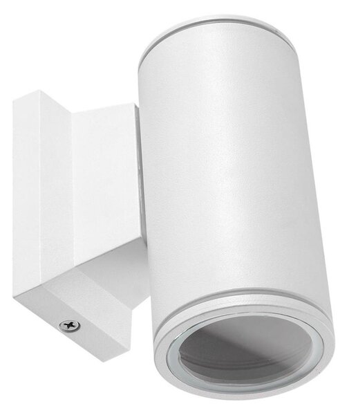 Aigostar - Екстериорен аплик 1xGU10/230V бял IP65 кръгъл