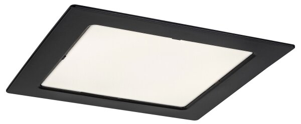 Rabalux 71265 - LED Лампа за окачен таван SHAUN LED/18W/230V 22x22 см черен