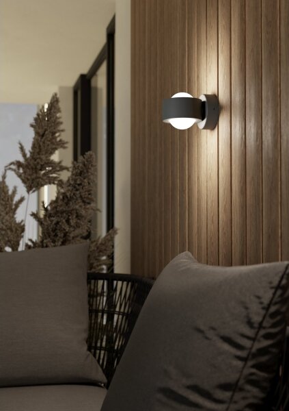 Eglo 98746 - Външна LED лампа за стена TREVIOLO 2xLED/2W/230V IP44