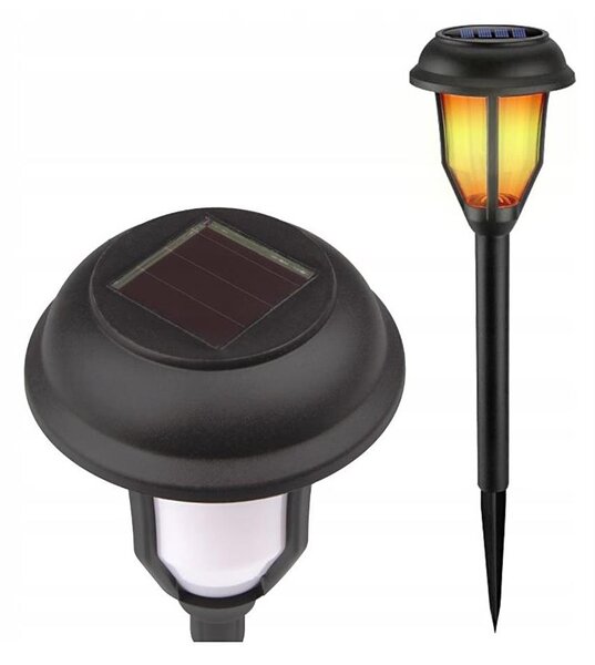 LED соларна лампа със сензор за здрач LED/2V IP44 600 mAh