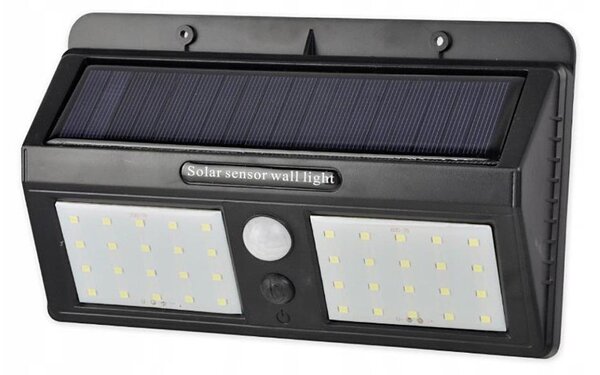 LED соларна стенна лампа със сензор LED/1,2W/3,7V 1200 mAh IP44
