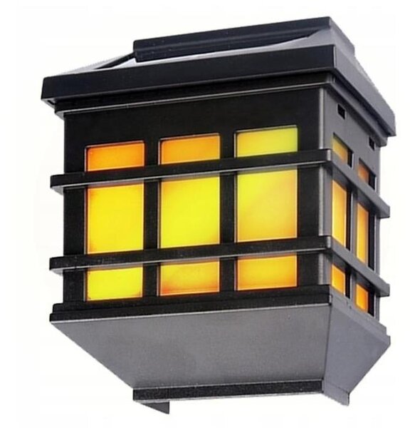 LED соларна стенна лампа със сензор за здрач LED/1,2V 600 mAh IP44