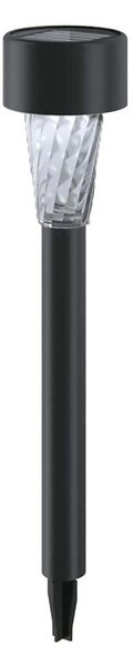 Aigostar - LED соларна лампа 0,006W/1,2V, 29,5 см, черна, 6500K, IP44