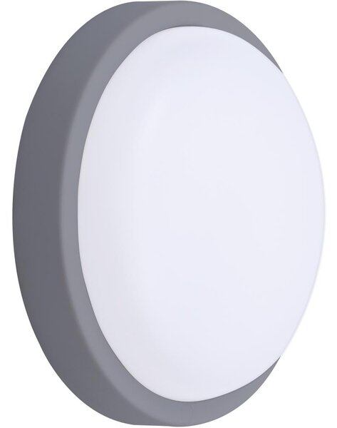 Solight WO750-G- LED Екстериорен аплик LED/20W/230V 4000K IP54 сив кръгла