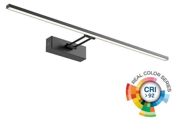 Redo 01-3463 - LED Лампа за картина LINEAR LED/8W/230V 60,5 см CRI 92 черен