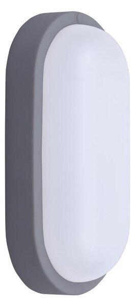 Solight WO749-G- LED Екстериорен nást. лампа LED/20W/230V 4000K IP54 сив овален
