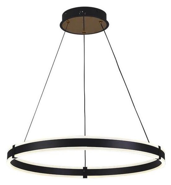 Brilagi-LED Димируем полилей на кабел CIRCLE LED/85W/230V 3000-6500K черен + дистанционно управление