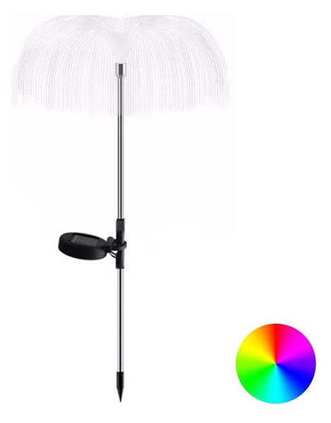 Aigostar - LED RGB соларна декоративна лампа LED/0,03W/1,2V 70см IP44