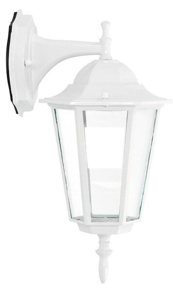Екстериорен аплик 1xE27/60W/230V IP44 бял