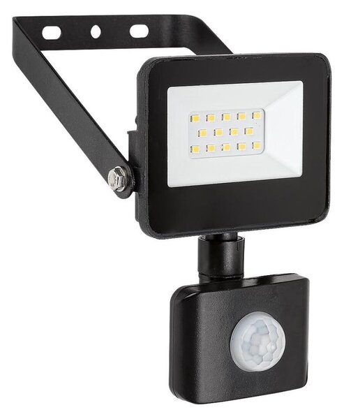 Rabalux 7066 - LED Прожектор със сензор FLOOD LED/10W/230V 4000K IP44 черен